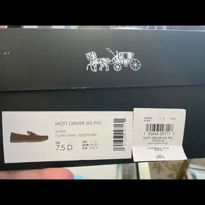 Coach | Shoes | Nib Coach Mott Driver 75d | Poshmark display picture 1